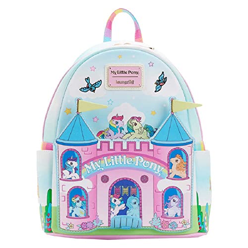 Loungefly My Little Pony Castle Womens Double Strap Shoulder Bag Purse