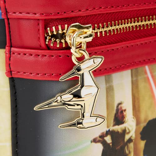 Loungefly Star Wars The Phantom Menace Final Frames Double Strap Shoulder Bag