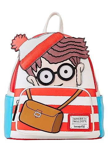 Loungefly Where's Waldo Cosplay Mini Backpack