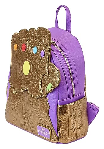 Marvel Metallic Thanos Gauntlet Double Strap Shoulder Bag