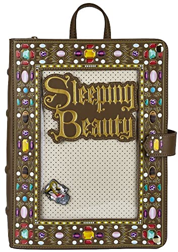 Loungefly Disney Sleeping Beauty Collector Pin Womens Double Strap Shoulder Bag Purse