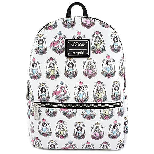 Loungefly Princess Portraits Faux Leather Mini Backpack Standard