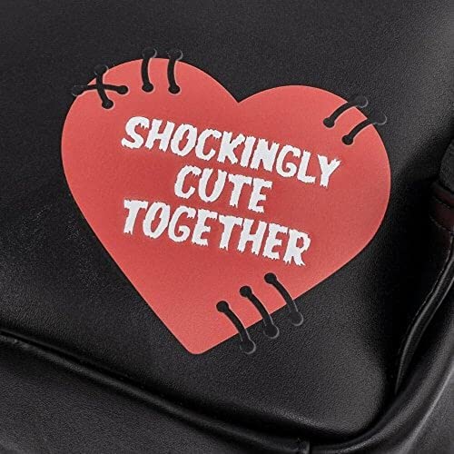 Loungefly Universal Monsters Frankie and Bride Cosplay Womens Double Strap Shoulder Bag Purse