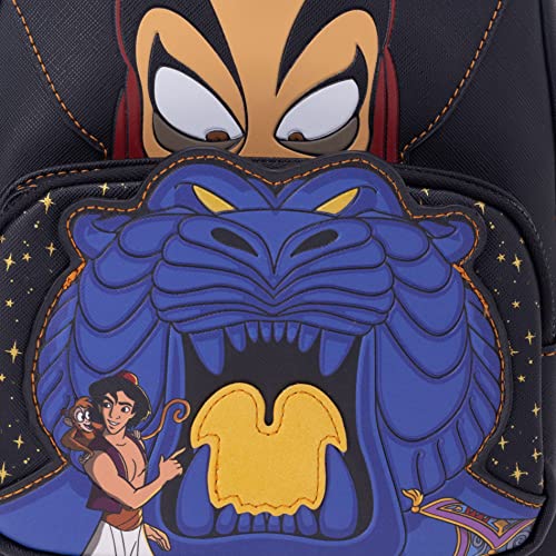 Loungefly Disney Jafar Villains Scene Womens Double Strap Shoulder Bag Purse
