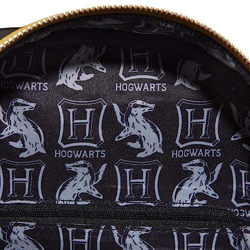 Loungefly Harry Potter 'Choose Your House' Collection: Hufflepuff House MIni-Backpack, Amazon Exclusive