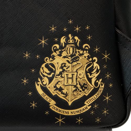 Loungefly Harry Potter Trilogy Series 2 Triple Pocket Double Strap Shoulder Bag