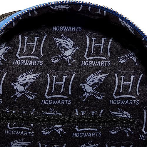 Loungefly Harry Potter 'Choose Your House' Collection: Ravenclaw House MIni-Backpack, Amazon Exclusive