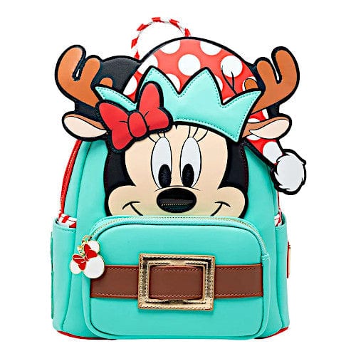 EXCLUSIVE DROP: Loungefly Disney Light Up Minnie Mouse Reindeer Cosplay Mini Backpack - 11/24/22