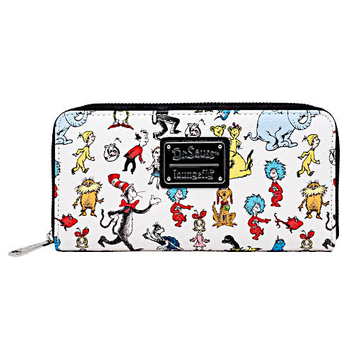 EXCLUSIVE RE-RELEASE: Loungefly Dr. Seuss Characters Wallet - 7/29/22