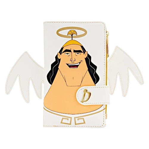 EXCLUSIVE DROP: Loungefly D23 Expo 2022 Disney Emperors New Groove Angel Kronk Cosplay Wallet - 9/9/22