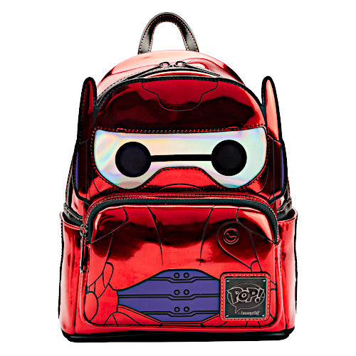 EXCLUSIVE DROP: Pop! By Loungefly D23 Expo 2022 Disney Big Hero Six Baymax Battle Mode Cosplay Mini Backpack - 9/9/22