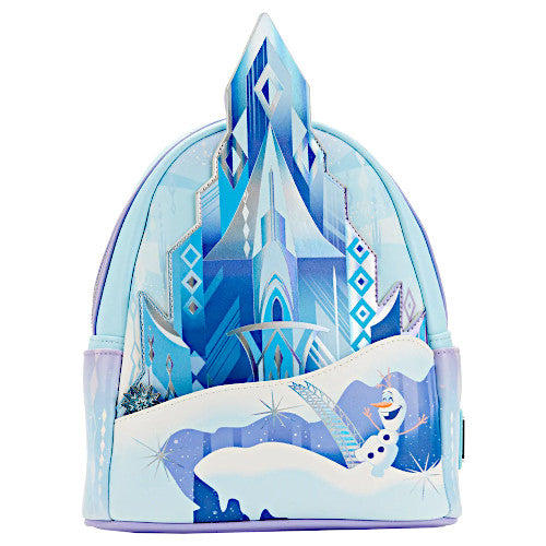 Loungefly Disney Princess Castle Series Frozen Queen Elsa Mini Backpack