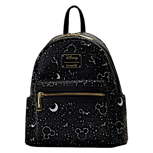 EXCLUSIVE RESTOCK: Loungefly Disney Mickey Constellation Glow In The Dark AOP Mini Backpack - 11/19/22