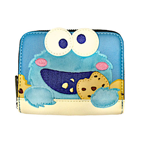 EXCLUSIVE DROP: Loungefly SeaWorld Parks Sesame Street Cookie Monster Wallet - 9/22/22