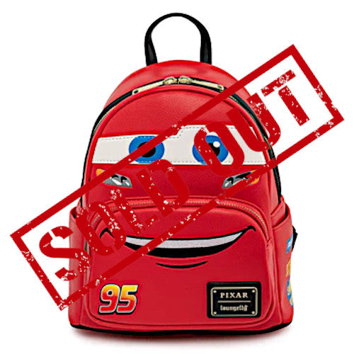 EXCLUSIVE DROP: Loungefly Disney Pixar Lightning McQueen Cosplay Mini Backpack - 6/22/21