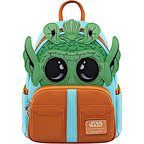 EXCLUSIVE DROP: Loungefly Star Wars Greedo Cosplay Mini Backpack - 7/1/22