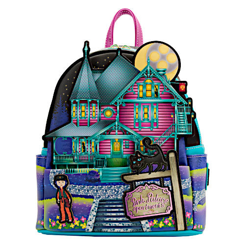 Loungefly Coraline Glow In The Dark House Mini Backpack