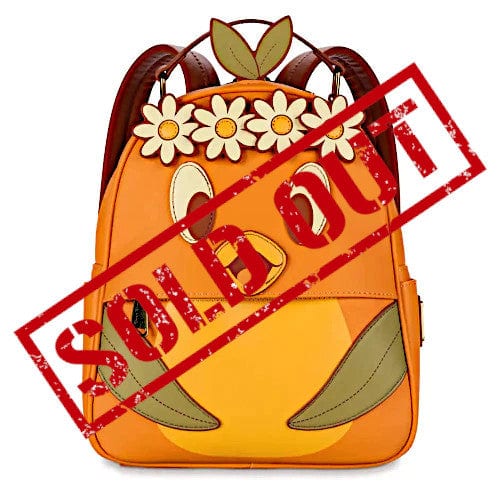 EXCLUSIVE DROP: Loungefly 2023 EPCOT International Flower & Garden Festival Orange Bird Floral Cosplay Mini Backpack - 3/3/23