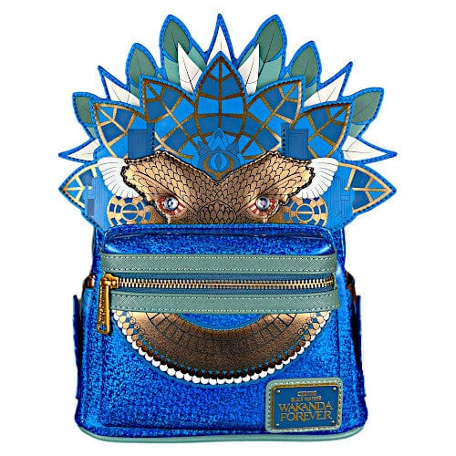 EXCLUSIVE DROP: Loungefly Black Panther Wakanda Forever King Namor Cosplay Mini Backpack - 2/10/23