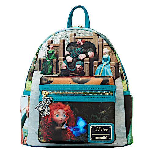 Disney Loungefly Mini Backpack - Princess Scenes - Brave Merida