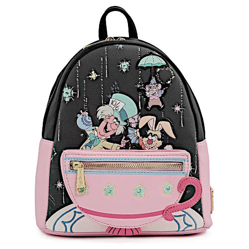 EXCLUSIVE RE-RELEASE: Loungefly Disney Alice In Wonderland A Very Merry Unbirthday To You Mini Backpack - 12/23/22