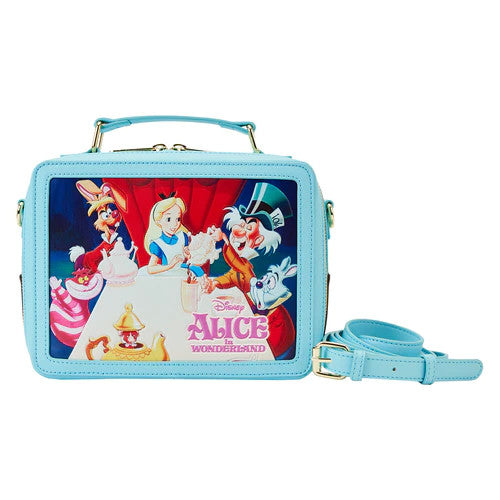 Loungefly Disney Alice In Wonderland Lunchbox Crossbody Bag