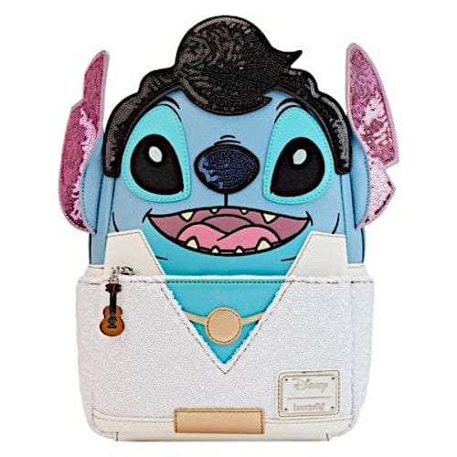 EXCLUSIVE DROP: Loungefly Disney Elvis Stitch Sequin Mini Backpack - 1/28/23