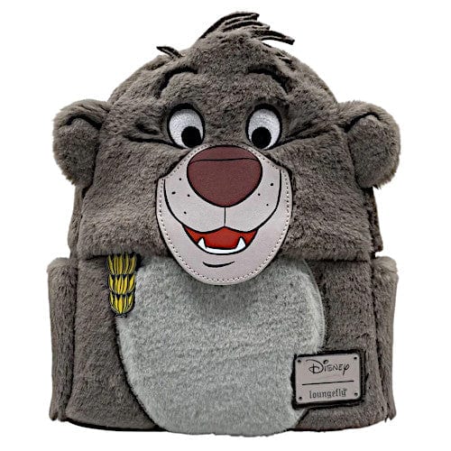 EXCLUSIVE DROP: Loungefly Disney Jungle Book Baloo Plush Cosplay Mini Backpack - 11/19/22