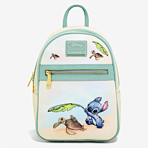 EXCLUSIVE RESTOCK: Loungefly Disney Lilo & Stitch Turtles Mini Backpack - 1/26/23