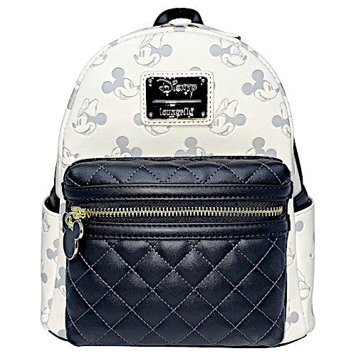 EXCLUSIVE DROP: Loungefly Disney Mickey & Minnie Mouse Debossed AOP Mini Backpack - 3/17/23