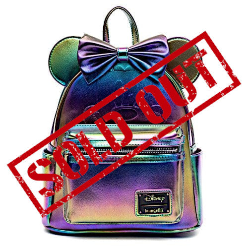 EXCLUSIVE DROP: Loungefly Disney Minnie Mouse Oil Slick Mini Backpack - 2/28/23
