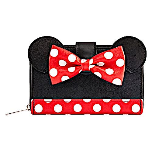 EXCLUSIVE DROP: Loungefly Disney Minnie Mouse Polka Dot Wallet - 12/2/22