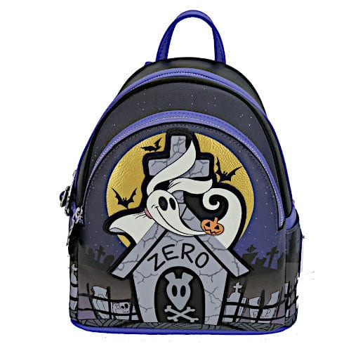EXCLUSIVE DROP: Loungefly Disney Nightmare Before Christmas Zero Doghouse Glow Mini Backpack - 12/13/22