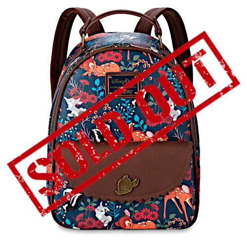 EXCLUSIVE DROP: Loungefly Disney Parks Bambi Floral Mini Backpack - 8 ...