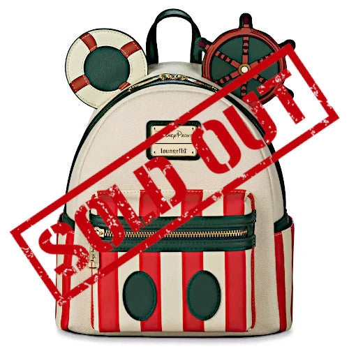 EXCLUSIVE DROP: Loungefly Disney Parks Mickey Mouse The Main Attraction Jungle Cruise Mini Backpack - 12/2/22