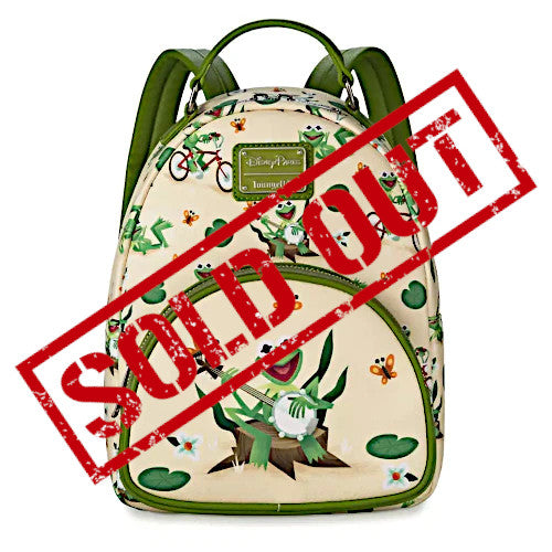 EXCLUSIVE DROP: Loungefly Disney Parks Muppets Kermit AOP Mini Backpack - 10/17/22