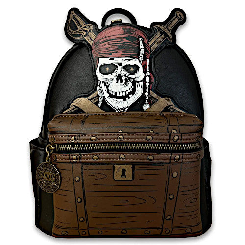 EXCLUSIVE RESTOCK: Loungefly Disney Pirates Of The Caribbean Dead Men Tell No Tales Mini Backpack - 3/14/23