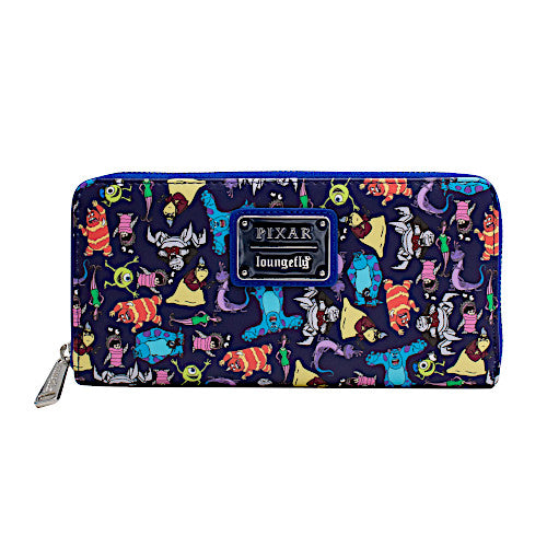 EXCLUSIVE DROP: Loungefly Disney Pixar Monsters Inc Characters AOP Wallet