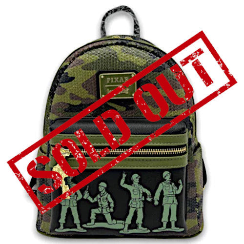 EXCLUSIVE DROP: Loungefly Disney Pixar Toy Story Army Men Sequin Mini Backpack - 2/28/22