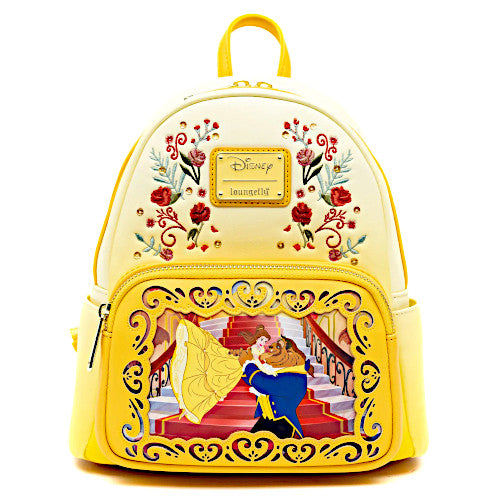EXCLUSIVE DROP: Loungefly Disney Princess Stories Series 6/12 Beauty And The Beast Belle Mini Backpack (LR) - 7/29/22