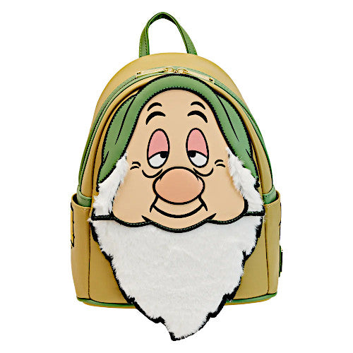 EXCLUSIVE DROP: Loungefly Disney Snow White And The Seven Dwarfs Sleepy Lenticular Cosplay Mini Backpack - 2/20/23