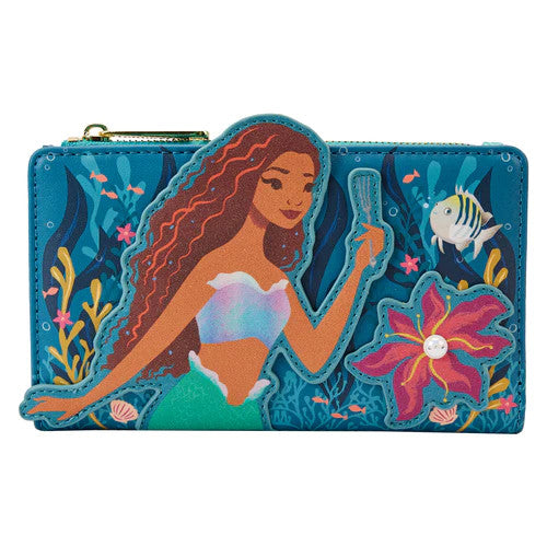 Loungefly Disney The Little Mermaid Ariel Live Action Wallet