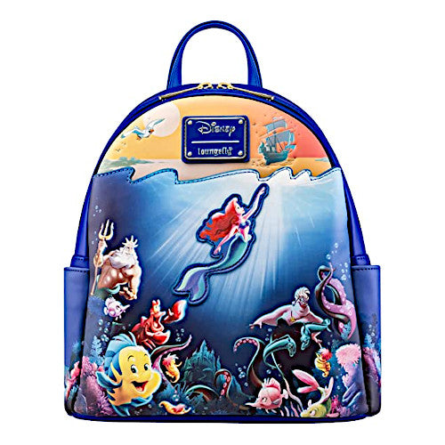 EXCLUSIVE DROP: Loungefly Disney The Little Mermaid Ariel Scene Mini Backpack - 3/3/23