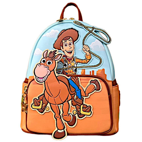 EXCLUSIVE DROP: Loungefly Disney Toy Story Woody And Bullseye Mini Backpack - 1/27/23