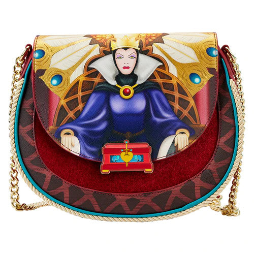 Loungefly Disney Villains Snow White Evil Queen Throne Crossbody Bag