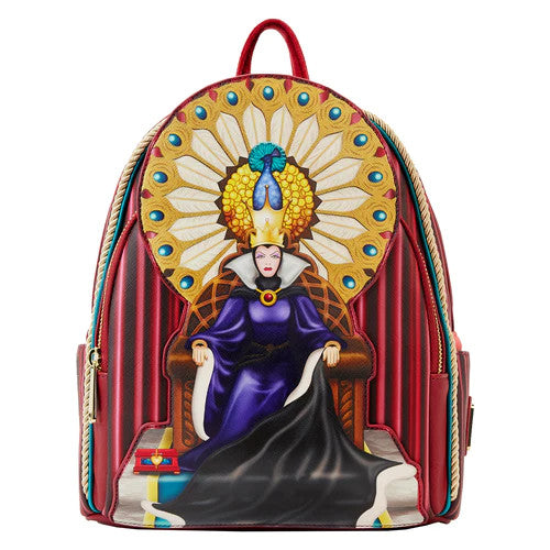 Loungefly Disney Villains Snow White Evil Queen Throne Mini Backpack