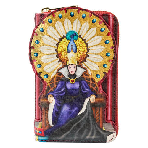 Loungefly Disney Villains Snow White Evil Queen Throne Wallet