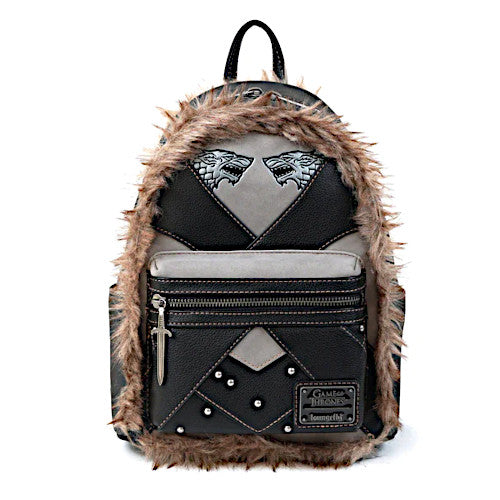 EXCLUSIVE DROP: Loungefly Game Of Thrones Jon Snow Mini Backpack (LE 1250) - 4/14/23