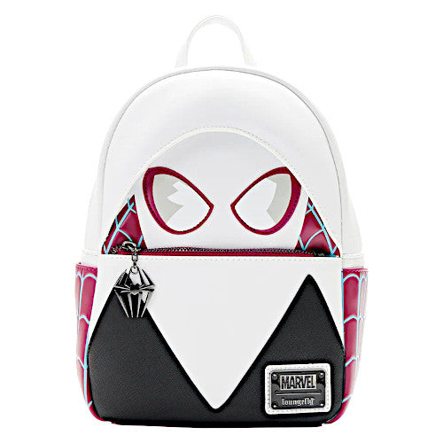 EXCLUSIVE DROP: Loungefly Marvel Spider Gwen Hooded Cosplay Mini Backpack - 11/12/22