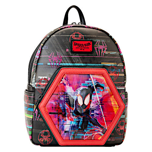 Loungefly Marvel Spider-Man Across The Spiderverse Lenticular Mini Backpack